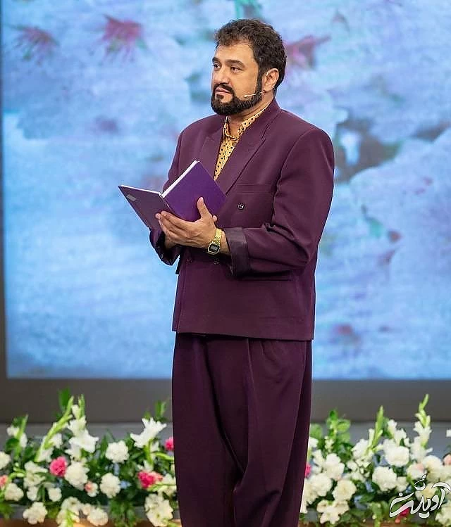 گریم دهه شصتی رامبد جوان رامبد جوان